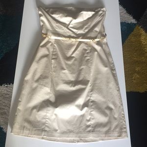 H&M semi-formal strapless dress